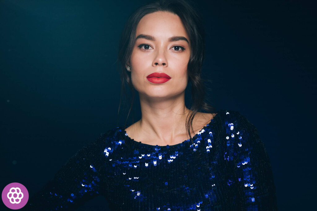 Quel maquillage pour les photos de robes bleues ?